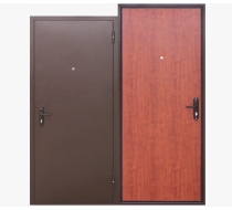 Дверь металлическая Прораб 1 4.5см рустикальный дуб (86х2060R) Металл/панель